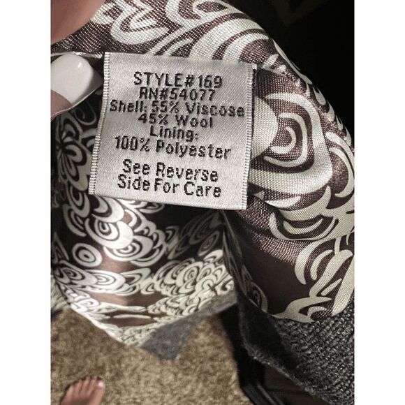 Cabi Shakespeare Wool Swing Coat Size 4 - Picture 3 of 5